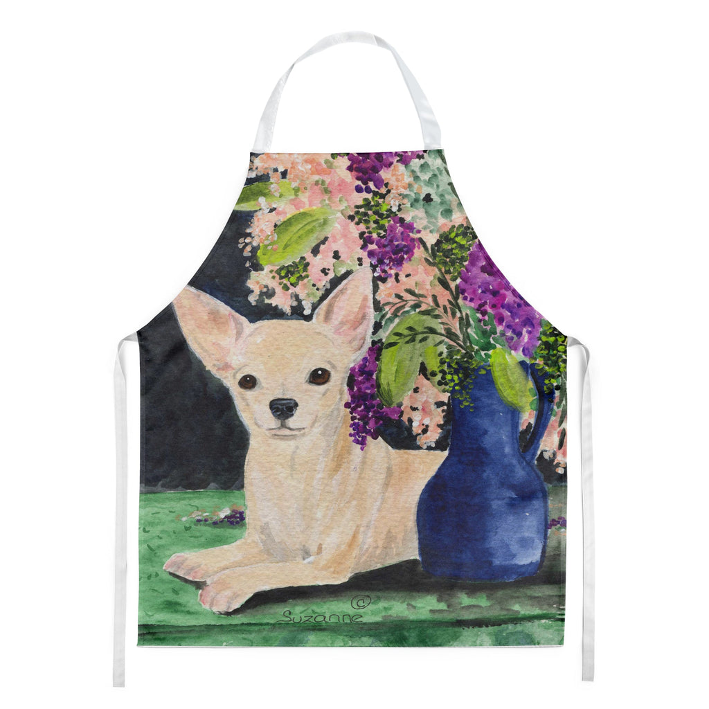 Chihuahua Apron Cooking Kitchen Server Baking Crafts Gardening for Adult Women Men, Unisex, Large, Multicolor