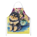 Pomeranian Apron Cooking Kitchen Server Baking Crafts Gardening for Adult Women Men, Unisex, Large, Multicolor