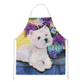 Westie Apron Cooking Kitchen Server Baking Crafts Gardening for Adult Women Men, Unisex, Large, Multicolor
