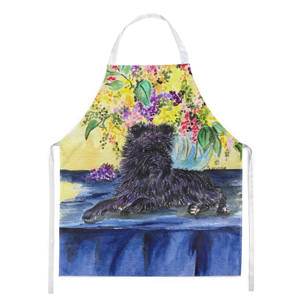 Affenpinscher Apron Cooking Kitchen Server Baking Crafts Gardening for Adult Women Men, Unisex, Large, Multicolor