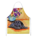 Pug Apron Cooking Kitchen Server Baking Crafts Gardening for Adult Women Men, Unisex, Large, Multicolor