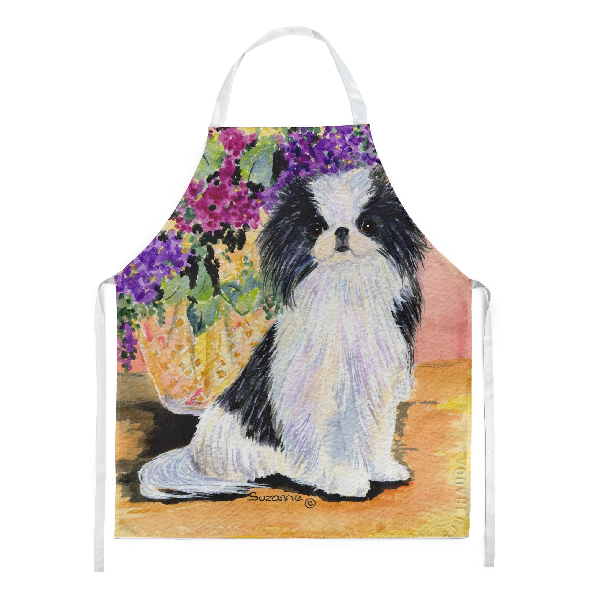 Japanese Chin Apron Cooking Kitchen Server Baking Crafts Gardening for Adult Women Men, Unisex, Large, Multicolor