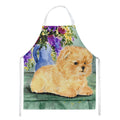 Pomeranian Apron Cooking Kitchen Server Baking Crafts Gardening for Adult Women Men, Unisex, Large, Multicolor