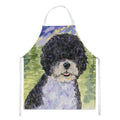 Portuguese Water Dog Apron Cooking Kitchen Server Baking Crafts Gardening for Adult Women Men, Unisex, Large, Multicolor