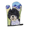 Portuguese Water Dog Oven Mitt Heat Resistant Thick Oven Mitt for Hot Pans and Oven, Kitchen Mitt Protect Hands, Cooking Baking Glove