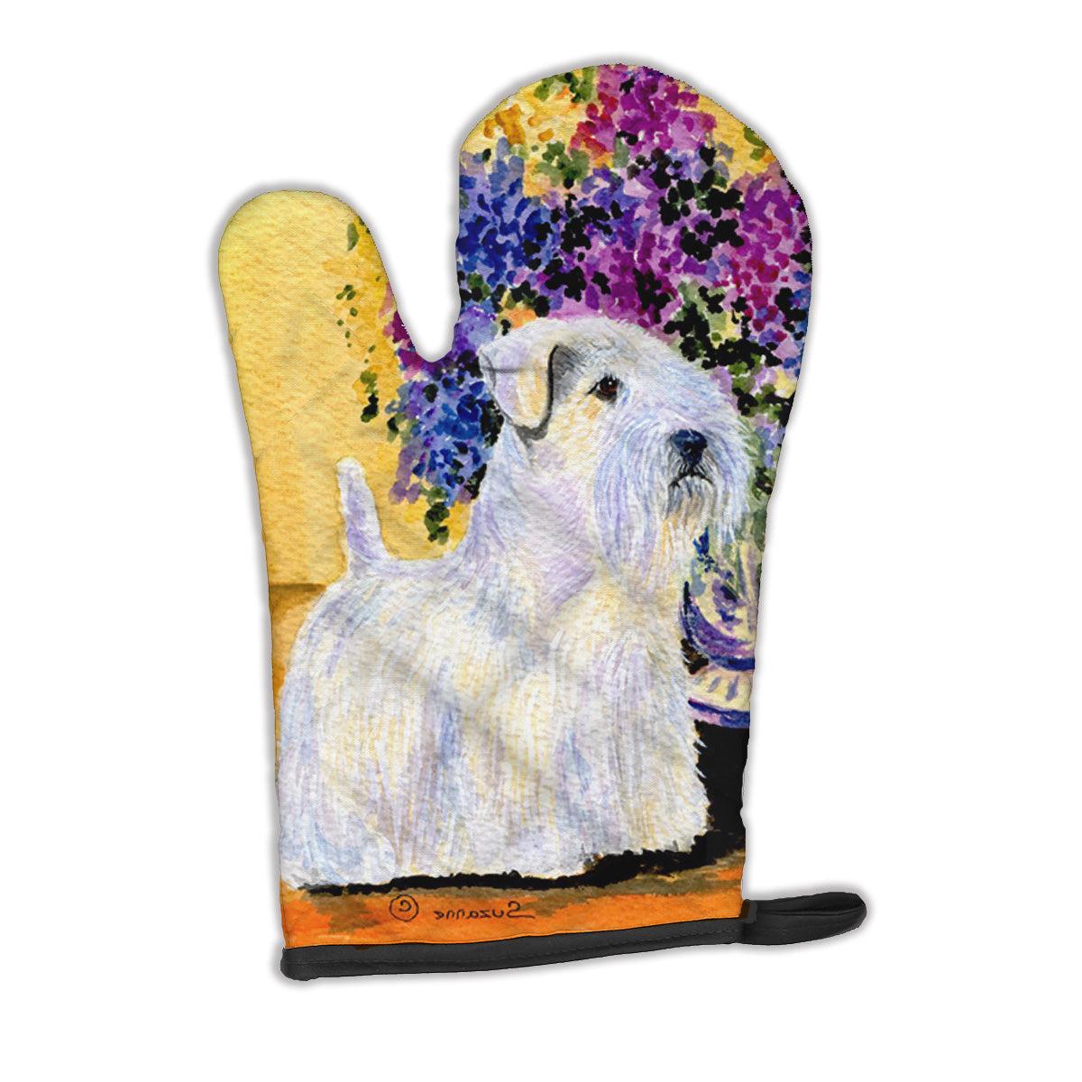 Sealyham Terrier Oven Mitt Heat Resistant Thick Oven Mitt for Hot Pans and Oven, Kitchen Mitt Protect Hands, Cooking Baking Glove
