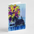 Scottish Terrier Greeting Cards Pack of 8 Blank Cards with Envelopes Whimsical A7 Size 5x7