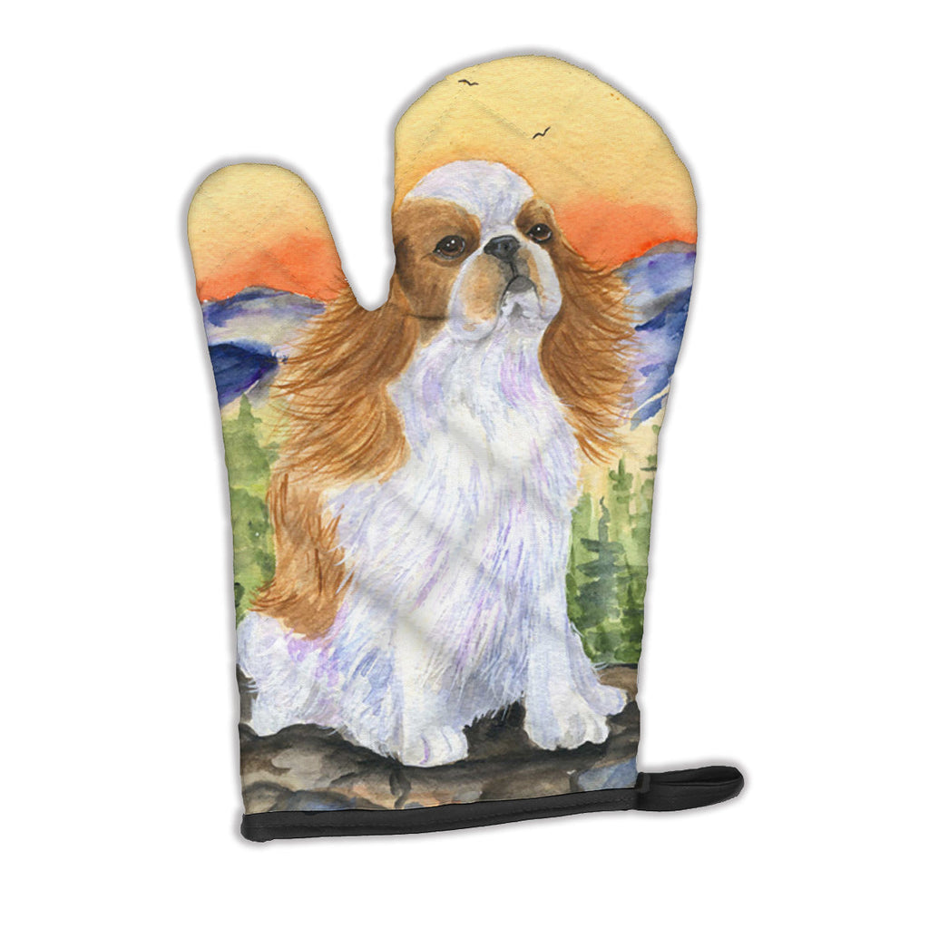 English Toy Spaniel Oven Mitt Heat Resistant Thick Oven Mitt for Hot Pans and Oven, Kitchen Mitt Protect Hands, Cooking Baking Glove