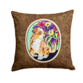 Australian Shepherd Decorative Throw Pillow 14x14 Indoor Outdoor Accent Cushion, Fabric Cover with Insert for Sofa, Bed, Porch & Living Room