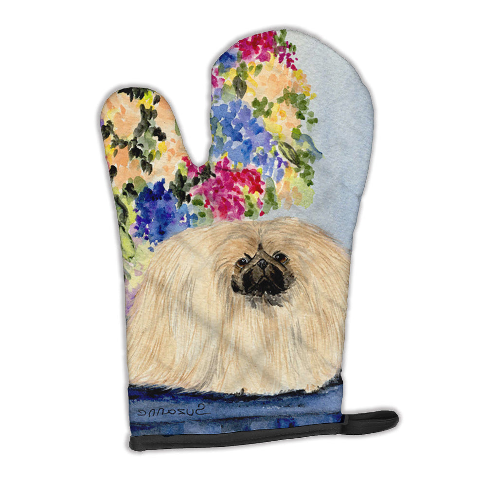 Pekingese Oven Mitt Heat Resistant Thick Oven Mitt for Hot Pans and Oven, Kitchen Mitt Protect Hands, Cooking Baking Glove