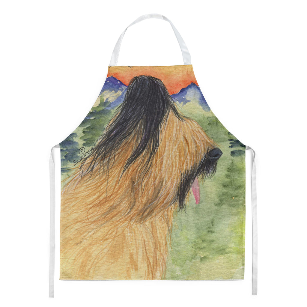 Briard Apron Cooking Kitchen Server Baking Crafts Gardening for Adult Women Men, Unisex, Large, Multicolor
