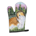 Sheltie Oven Mitt Heat Resistant Thick Oven Mitt for Hot Pans and Oven, Kitchen Mitt Protect Hands, Cooking Baking Glove