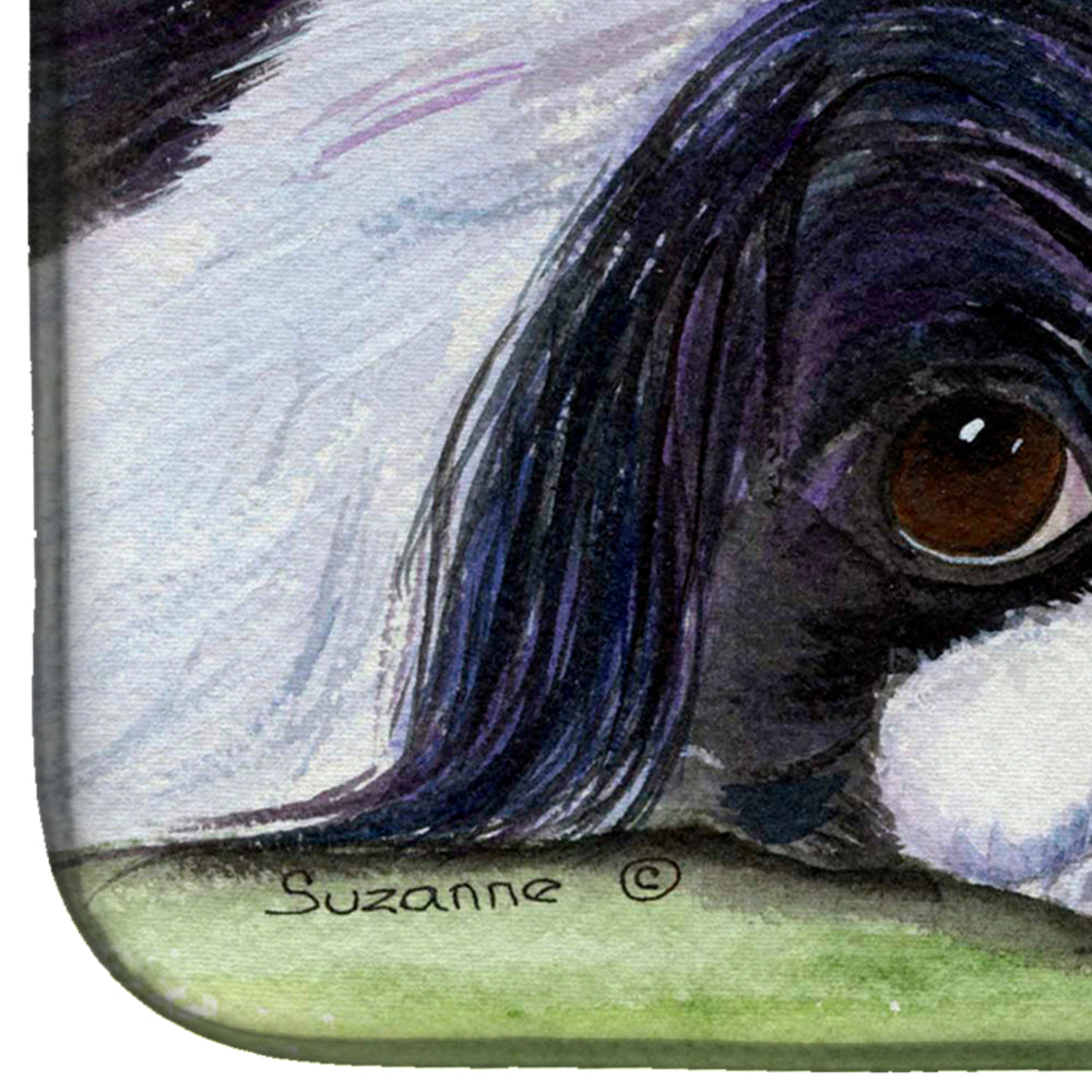 Japanese Chin Dish Drying Mat Absorbent Dish Drying Mat Pad for Kitchen Counter Dish Drainer Mat for Countertop, 14 x 21", Multicolor