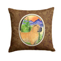 Shar Pei Decorative Throw Pillow 14x14 Indoor Outdoor Accent Cushion, Fabric Cover with Insert for Sofa, Bed, Porch & Living Room