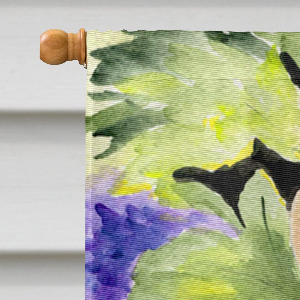 Chihuahua House Flag 28x40 Porch Sleeve Pole Decorative Outside Yard Banner Artwork Wall Hanging, Polyester