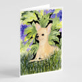Chihuahua Greeting Cards Pack of 8 Blank Cards with Envelopes Whimsical A7 Size 5x7