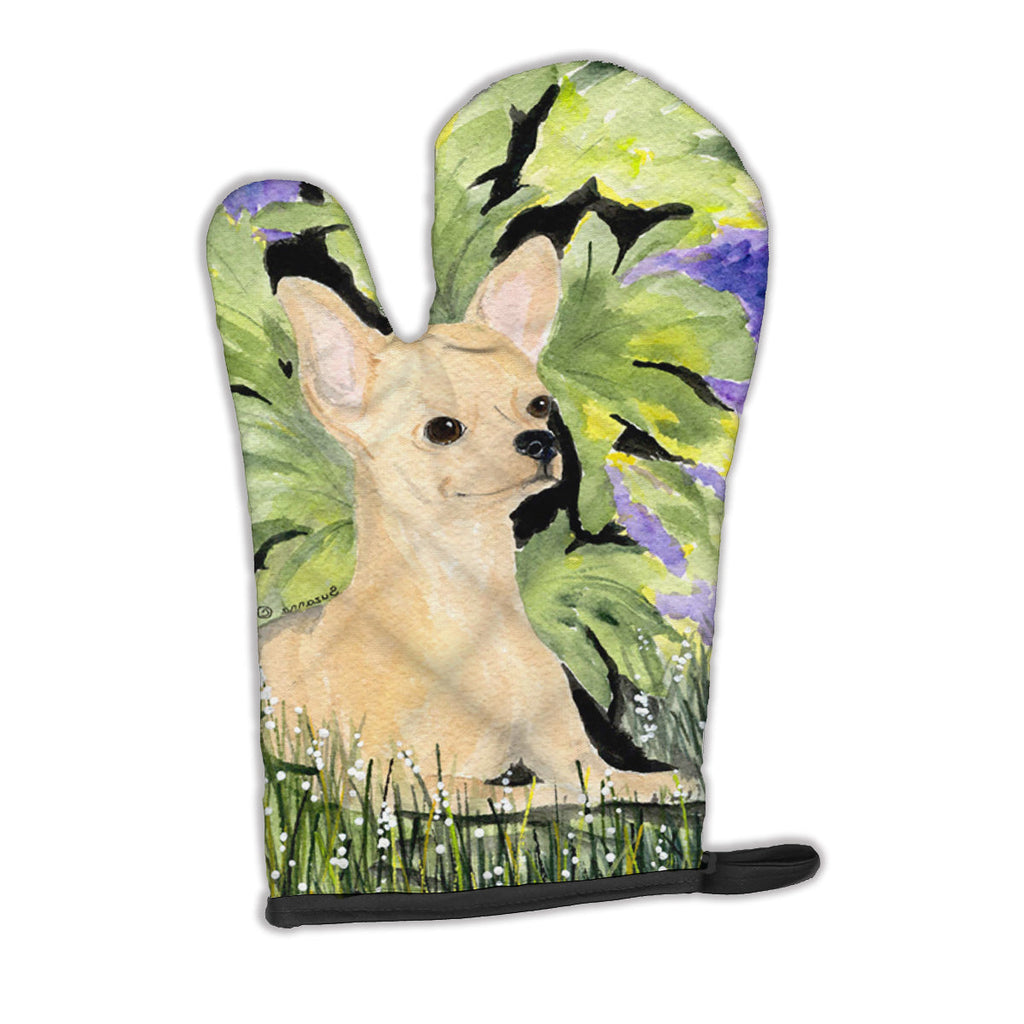 Chihuahua Oven Mitt Heat Resistant Thick Oven Mitt for Hot Pans and Oven, Kitchen Mitt Protect Hands, Cooking Baking Glove