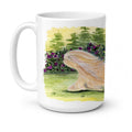 Lhasa Apso Ceramic Coffee Mug 15 oz Decorative Large C Handle Mug Cup for Tea, Cocoa Hot Chocolate