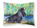Scottish Terrier Standard Pillowcase Lightweight Super Soft Easy Care Decorative Artwork Pillowcase, Standard