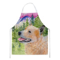 Australian Cattle Dog Apron Cooking Kitchen Server Baking Crafts Gardening for Adult Women Men, Unisex, Large, Multicolor