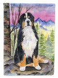 Bernese Mountain Dog House Flag 28x40 Porch Sleeve Pole Decorative Outside Yard Banner Artwork Wall Hanging, Polyester