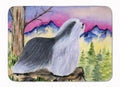 Bearded Collie Memory Foam Kitchen Mat Machine Washable Anti-Fatigue Cushion Comfort Bath or Kitchen Rug