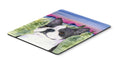 Boston Terrier Mouse Pad, Heat Resistant Trivet Hot Pad , Non Slip Rubber Desk Mat, Kitchen Counter Protector, Home Office Decor Gift