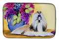 Shih Tzu Dish Drying Mat Absorbent Dish Drying Mat Pad for Kitchen Counter Dish Drainer Mat for Countertop, 14 x 21", Multicolor