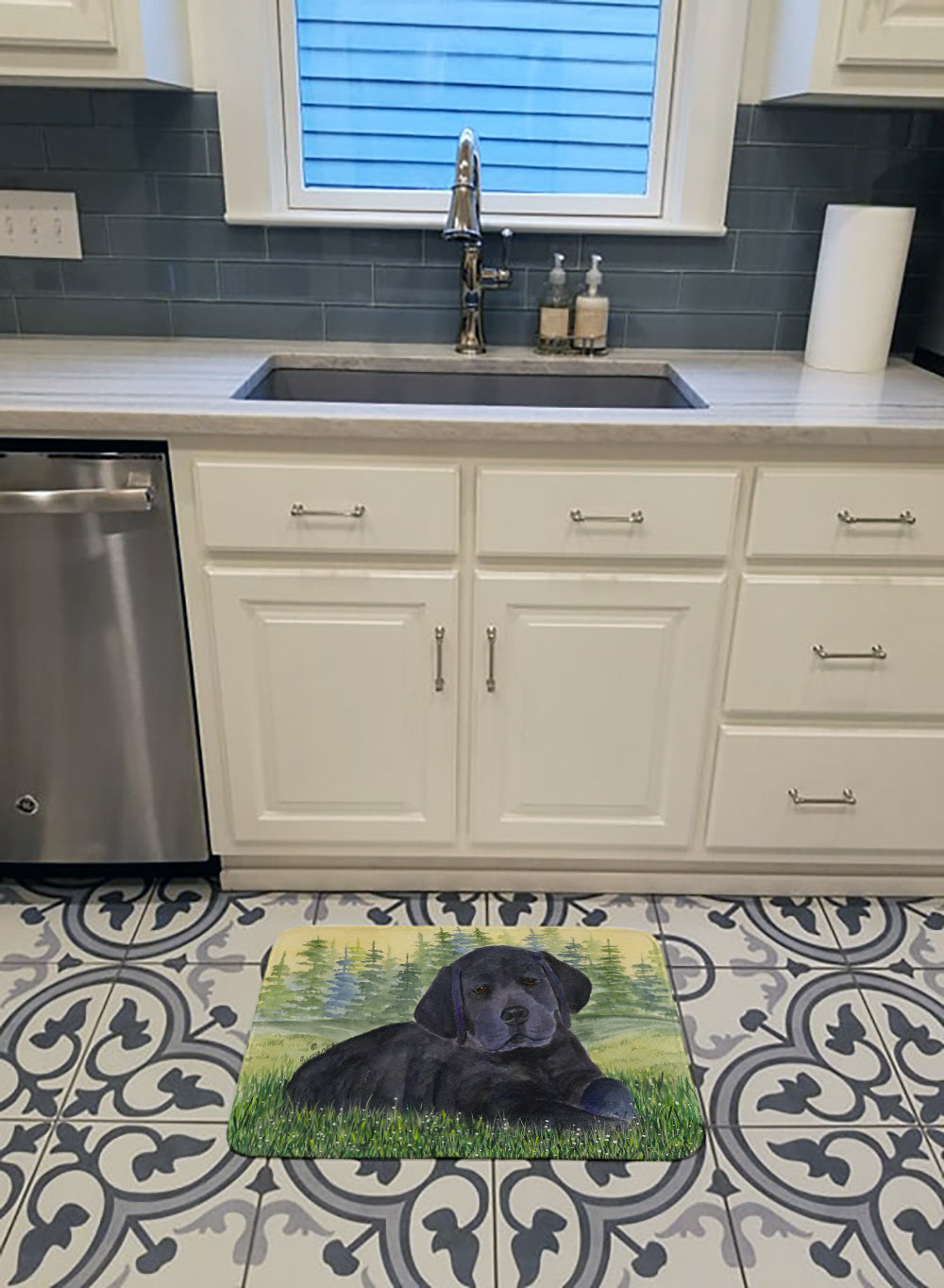 Labrador Memory Foam Kitchen Mat Machine Washable Anti-Fatigue Cushion Comfort Bath or Kitchen Rug