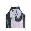 Tibetan Terrier Apron Cooking Kitchen Server Baking Crafts Gardening for Adult Women Men, Unisex, Large, Multicolor