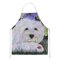 Coton de Tulear Apron Cooking Kitchen Server Baking Crafts Gardening for Adult Women Men, Unisex, Large, Multicolor
