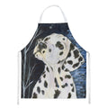 Starry Night Dalmatian Apron Cooking Kitchen Server Baking Crafts Gardening for Adult Women Men, Unisex, Large, Multicolor