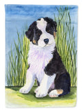 Australian Shepherd House Flag 28x40 Porch Sleeve Pole Decorative Outside Yard Banner Artwork Wall Hanging, Polyester