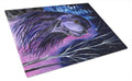 Starry Night Cocker Spaniel Cutting Board Tempered Glass Kitchen Cutting Surface, Heat Resistant Chopping, Non-Slip Feet, Food Prep & Serving
