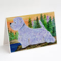 Westie Greeting Cards Pack of 8 Blank Cards with Envelopes Whimsical A7 Size 5x7