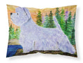 Westie Standard Pillowcase Lightweight Super Soft Easy Care Decorative Artwork Pillowcase, Standard