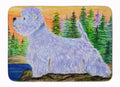 Westie Memory Foam Kitchen Mat Machine Washable Anti-Fatigue Cushion Comfort Bath or Kitchen Rug