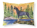 Manchester Terrier Standard Pillowcase Lightweight Super Soft Easy Care Decorative Artwork Pillowcase, Standard