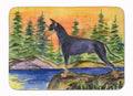 Manchester Terrier Memory Foam Kitchen Mat Machine Washable Anti-Fatigue Cushion Comfort Bath or Kitchen Rug