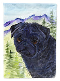 Pug House Flag 28x40 Porch Sleeve Pole Decorative Outside Yard Banner Artwork Wall Hanging, Polyester