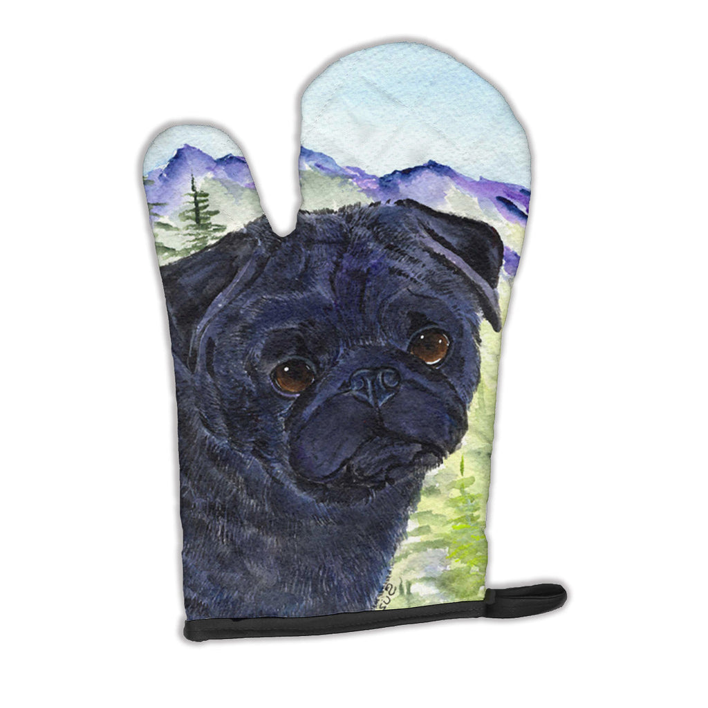 Pug Oven Mitt Heat Resistant Thick Oven Mitt for Hot Pans and Oven, Kitchen Mitt Protect Hands, Cooking Baking Glove