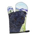 Pug Oven Mitt Heat Resistant Thick Oven Mitt for Hot Pans and Oven, Kitchen Mitt Protect Hands, Cooking Baking Glove