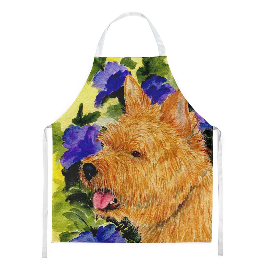 Norwich Terrier Apron Cooking Kitchen Server Baking Crafts Gardening for Adult Women Men, Unisex, Large, Multicolor