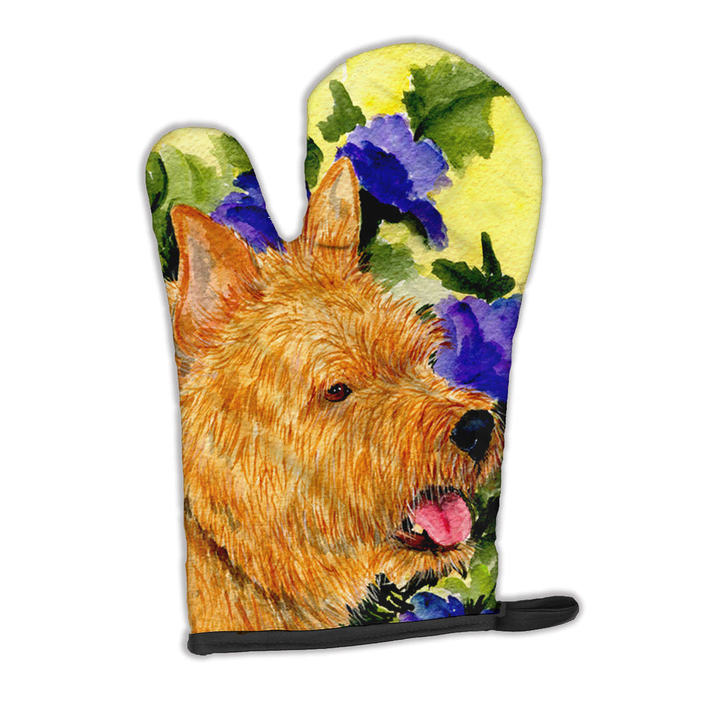 Norwich Terrier Oven Mitt Heat Resistant Thick Oven Mitt for Hot Pans and Oven, Kitchen Mitt Protect Hands, Cooking Baking Glove
