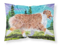 Australian Shepherd Standard Pillowcase Lightweight Super Soft Easy Care Decorative Artwork Pillowcase, Standard