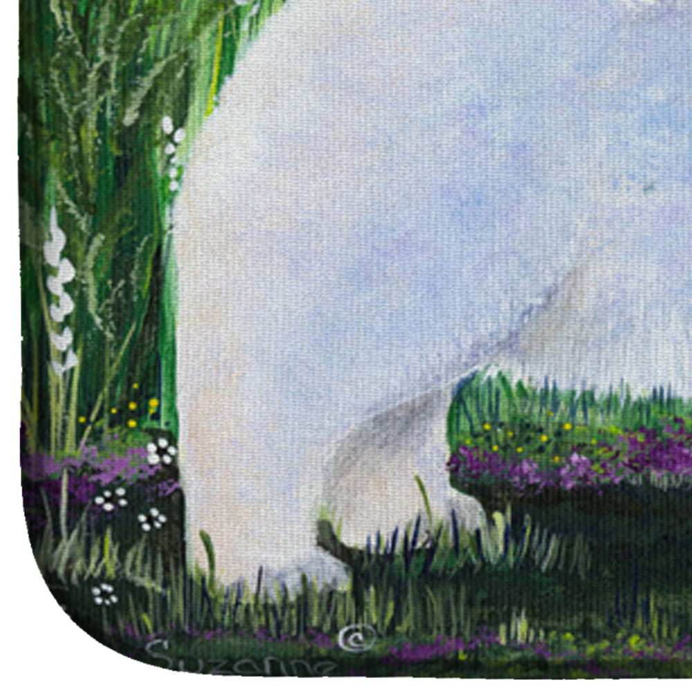 Keeshond Dish Drying Mat Absorbent Dish Drying Mat Pad for Kitchen Counter Dish Drainer Mat for Countertop, 14 x 21", Multicolor