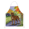 Chesapeake Bay Retriever Apron Cooking Kitchen Server Baking Crafts Gardening for Adult Women Men, Unisex, Large, Multicolor