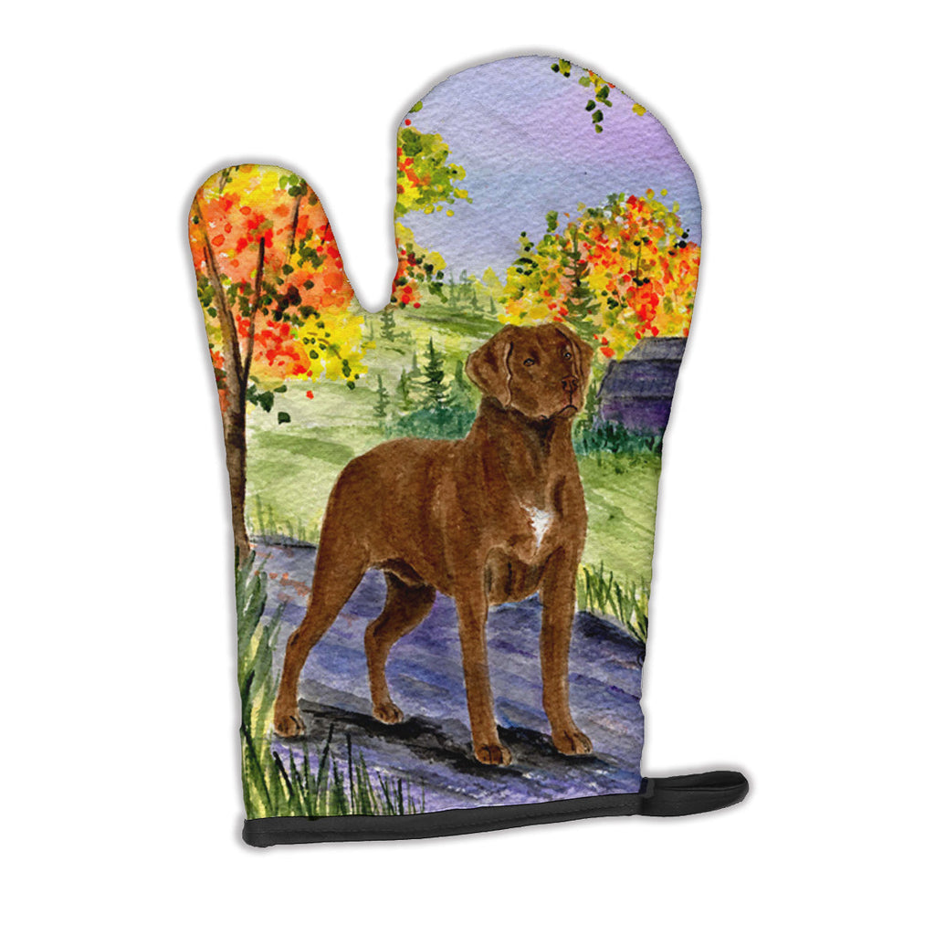 Chesapeake Bay Retriever Oven Mitt Heat Resistant Thick Oven Mitt for Hot Pans and Oven, Kitchen Mitt Protect Hands, Cooking Baking Glove