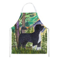 Portuguese Water Dog Apron Cooking Kitchen Server Baking Crafts Gardening for Adult Women Men, Unisex, Large, Multicolor