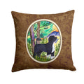 Portuguese Water Dog Decorative Throw Pillow 14x14 Indoor Outdoor Accent Cushion, Fabric Cover with Insert for Sofa, Bed, Porch & Living Room